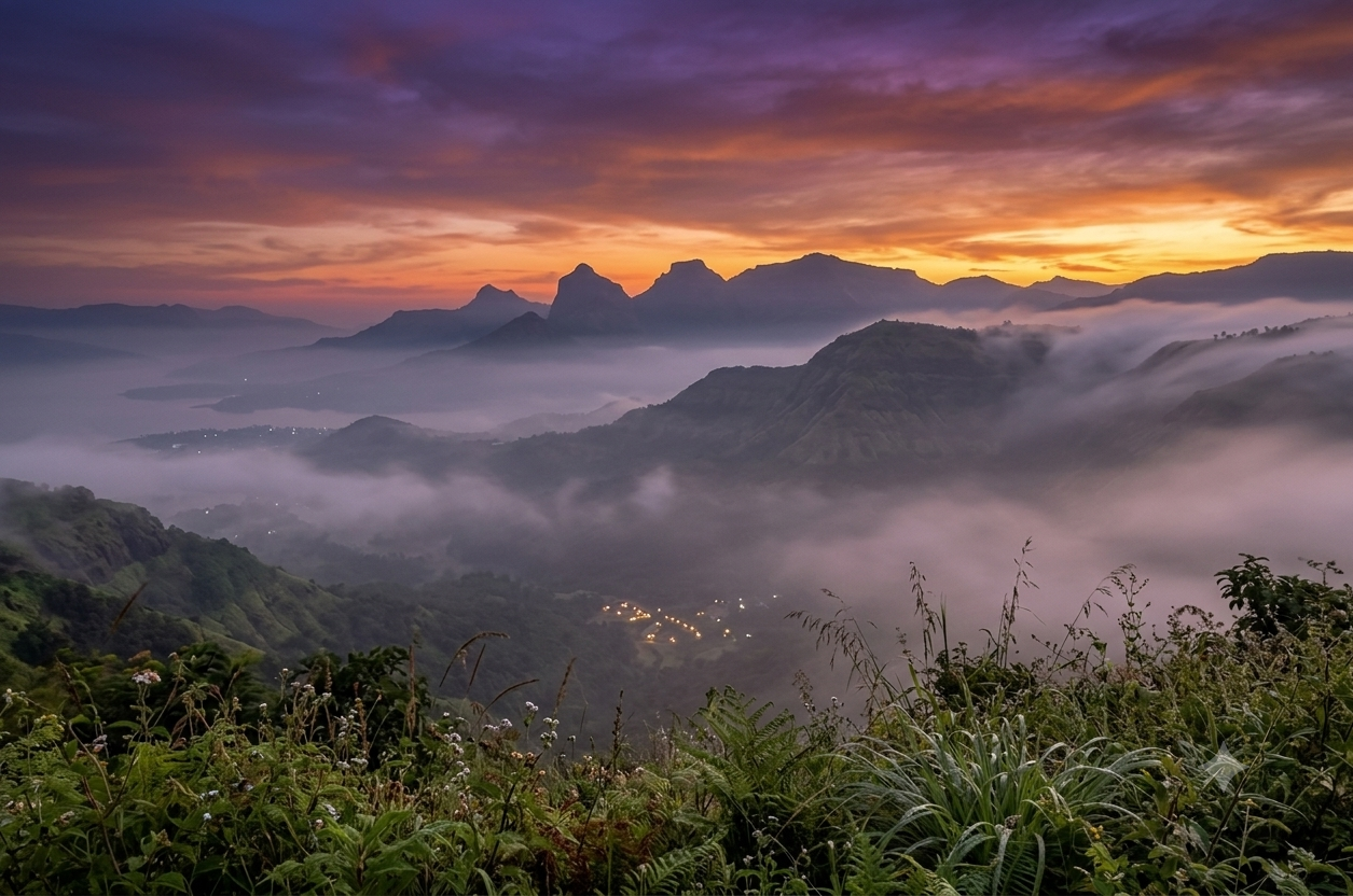 Sahyadri mountain landscape