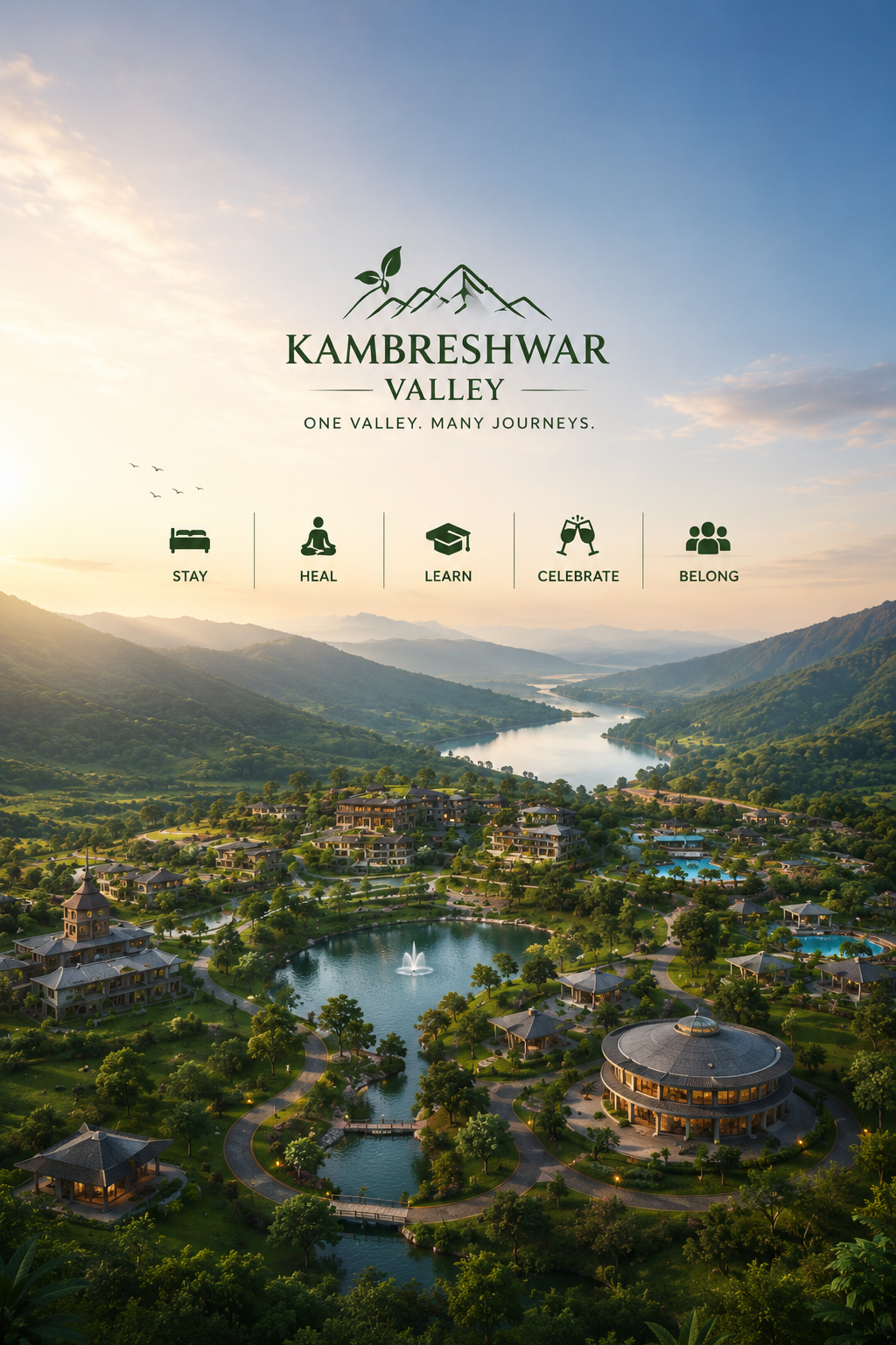 Sahyadri valley landscape